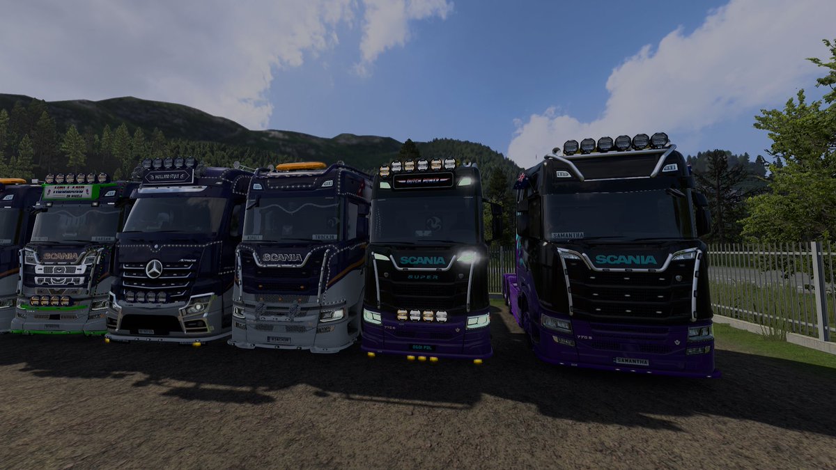 PDLVTC's tweet photo. 🐉 Purple Dragons Logistics hit the road this week for our partners Himalayan Logistics’ Weekly Convoy! 🚛💜

Thanks to Himalayan Logistics for hosting another great convoy! 🇳🇵🤝

#PurpleDragonsLogistics #HimalayanLogistics #TruckersMP https://t.co/GoNyhCbp36