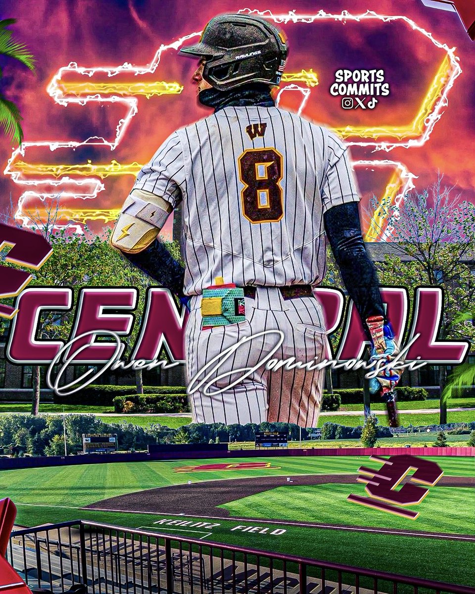 OwenDominowski_'s tweet photo. Beyond blessed and honored to continue my academic and athletic career at Central Michigan University! First, I want to thank God for this opportunity in my life and the journey he has put me on to get to this point. I want to thank you all my coaches, teammates, and my family for all of the support to get here. I especially want to thank my parents for all the sacrifices, and everything you guys have done for me. Lastly, I want to thank Coach Sabol and the rest of the staff for this opportunity!
@bcwbaseball @UofMFreak23 @CMUBaseball @jSabe11 @DougWalters15 @JustinSumner_3 @PrepBaseballMI