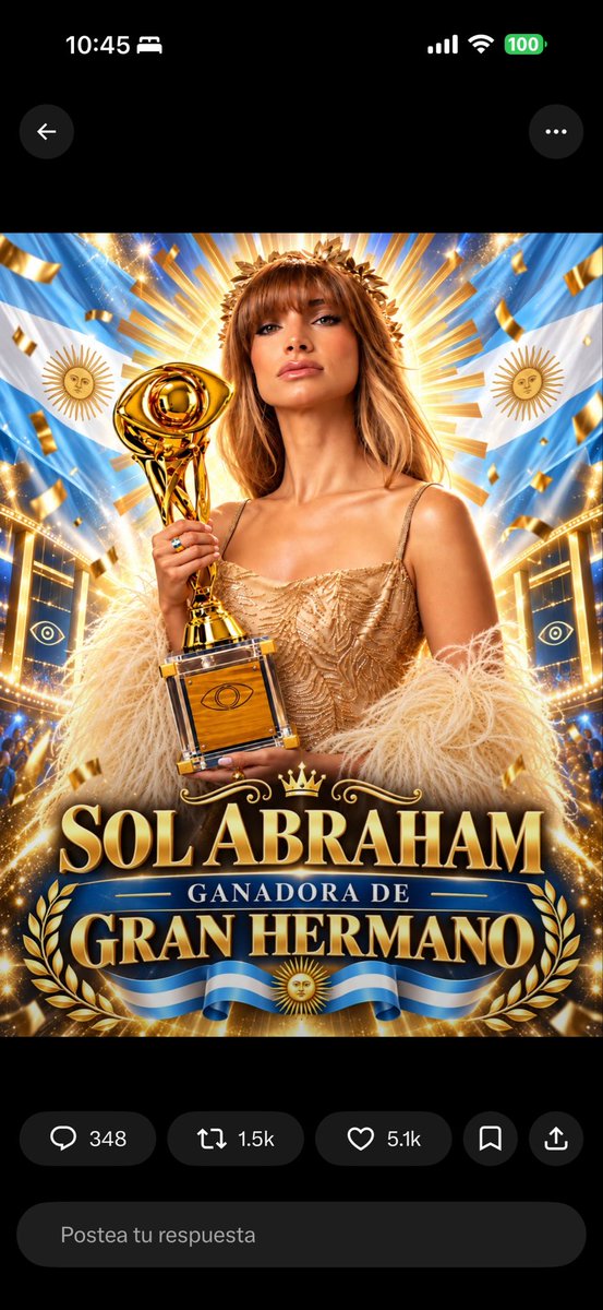 closan2468's tweet photo. fELIZMENTE, (SOLANGE)ganadora absoluta
 DE #GranHermano! Generación Dorada
Felicidades y Bendiciones Reina Hermosa💜
#JaqueMate #JaqueMate,#SolGanadoraGHGD2026 https://t.co/WtVcjbfuMp