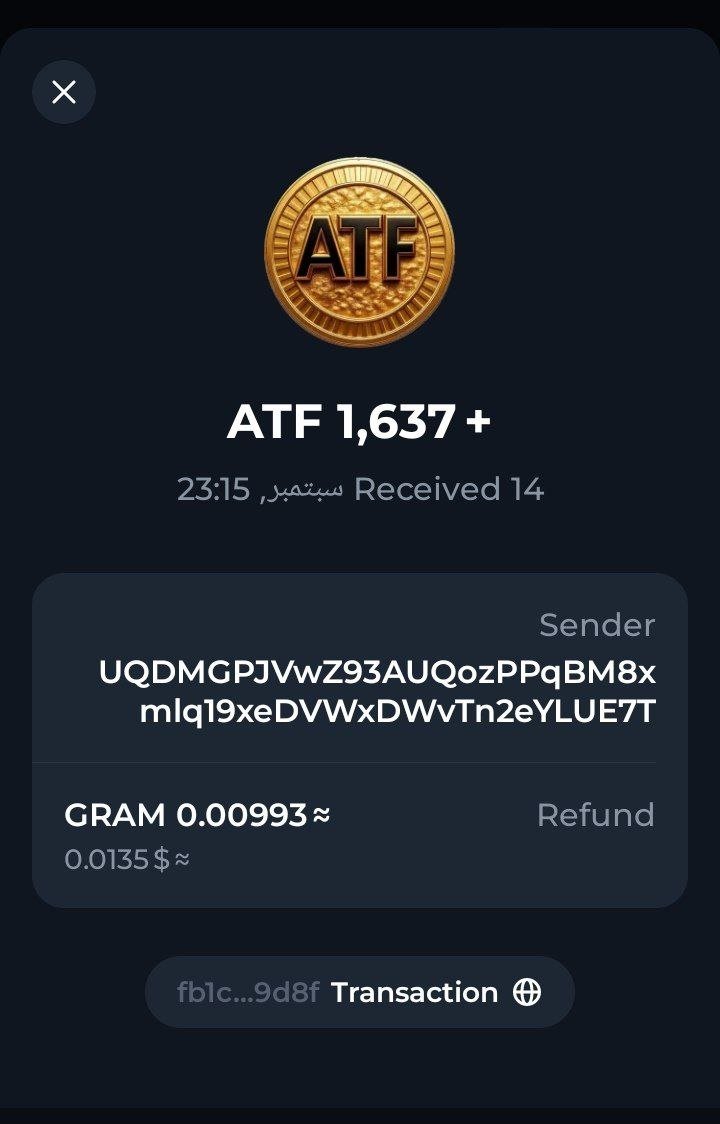 ayoyakoko2016's tweet photo. 🔔سحب جديد مجاني بعملة ATF

❤️سعر العملة حاليا 0.0005 

✅حد السحب 500 عملة
✅رسوم سحب 70 عملة

📱رابط البوت 
https://t.co/K5qjx8EFuM

@ai_trading_frx https://t.co/YUAXBJT4rL