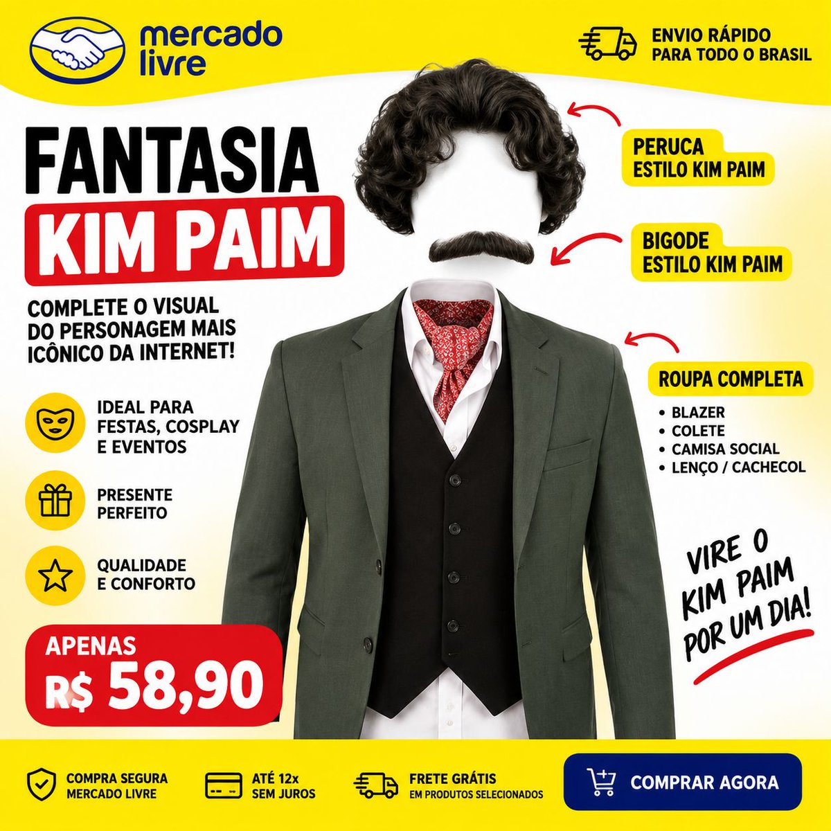 MafinhaBarba's tweet photo. Ano que vem já tenho minha fantasia https://t.co/a9rYuRaASN