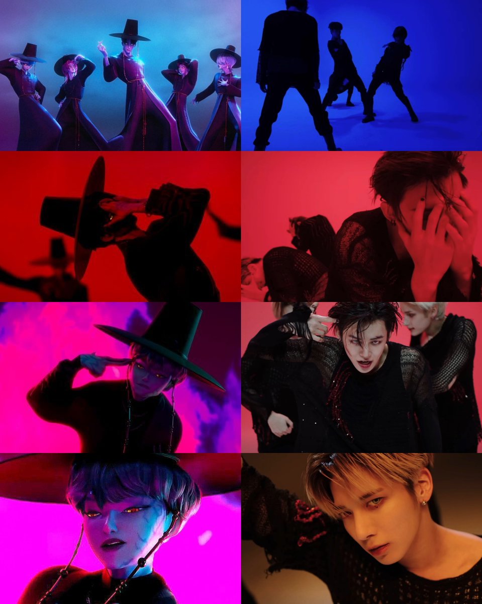 seekingtxt's tweet photo. while we’re here can we talk about how your idol scene literally ripped off frost performance video because it’s irritated me for the longest time 😭 https://t.co/EeNRBw4nqx