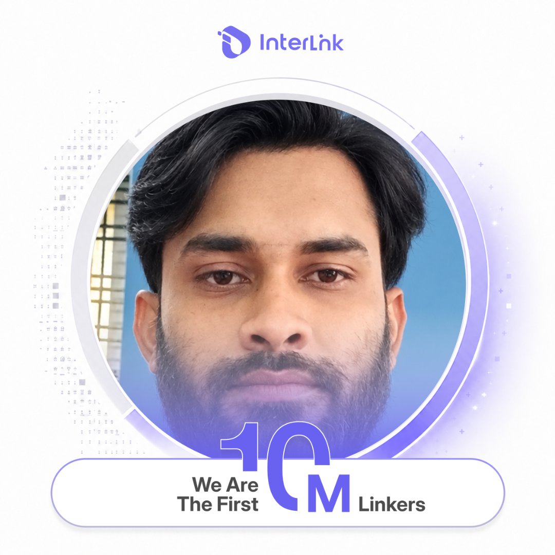 asumon221's tweet photo. #WeAreTheFirst10MLinkers
#Interlink #ITLG #ITL https://t.co/gz1igI0IpO