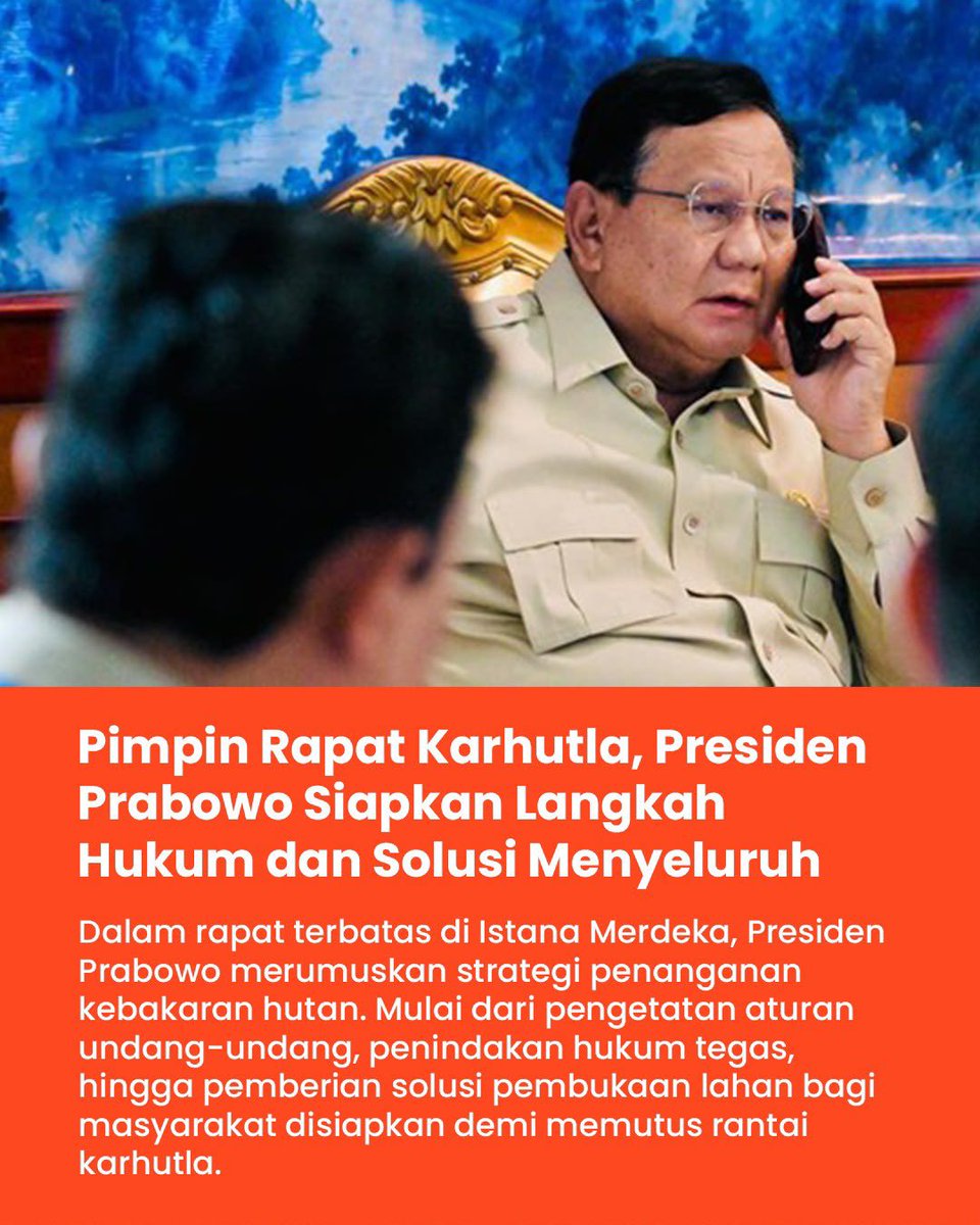 Marlinleeau's tweet photo. Kalau terbukti ada pelanggaran dalam pengelolaan lahan maka Cabut Izin Korporasi dapat menjadi bagian dari sanksi sesuai ketentuan yang berlaku #TegasSanksiKarhutla https://t.co/IOg50wqPLg