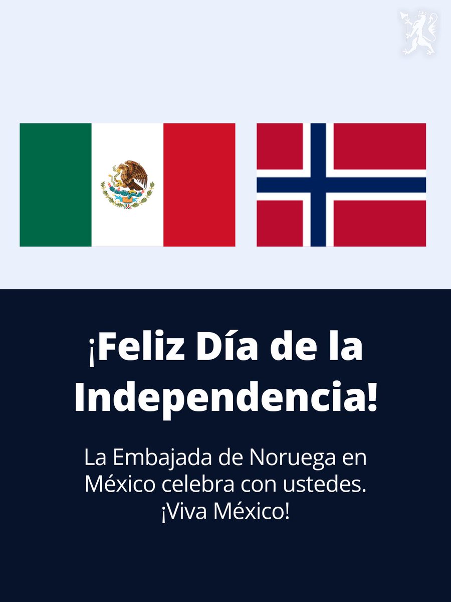 NoruegaMexCA's tweet photo. ¡Viva México! 🇲🇽🎊 https://t.co/f8OEqdvcY1