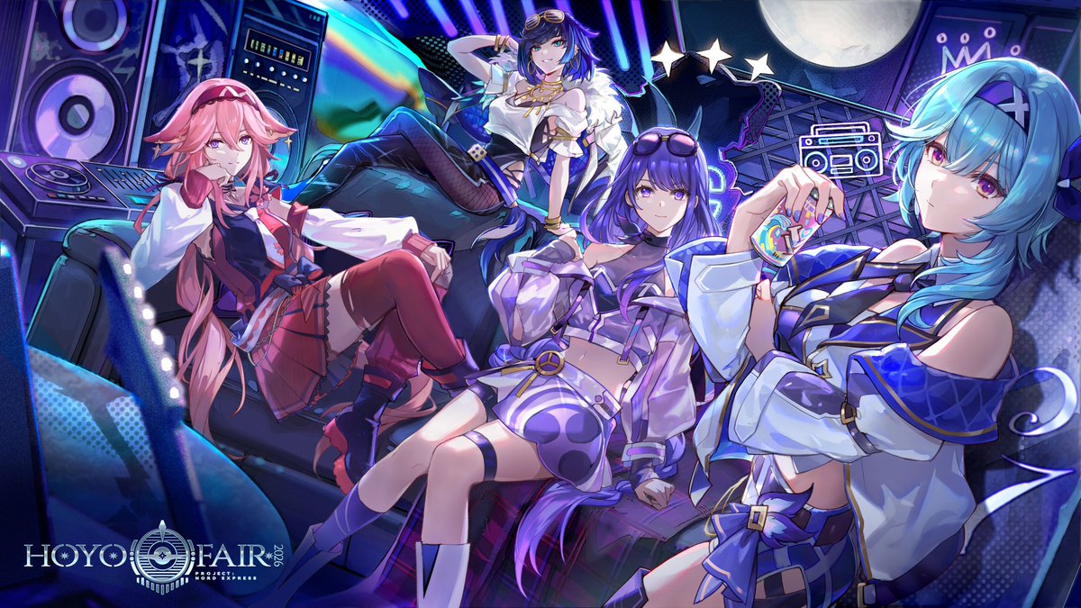 GenshinUniverse's tweet photo. NEW HOYOFAIR ILLUSTRATION 

#GenshinImpact https://t.co/YuhQBWxkNZ