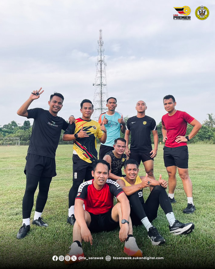 fa__sarawak's tweet photo. PEMERIKSAAN KECERGASAN PENGADIL | LIGA PREMIER SARAWAK 2026

16 September 2026 – Satu sesi Pemeriksaan Kecergasan Pengadil Liga Premier Sarawak 2026 telah diadakan di Stadium Mini Siburan https://t.co/L1ku3AgjSQ