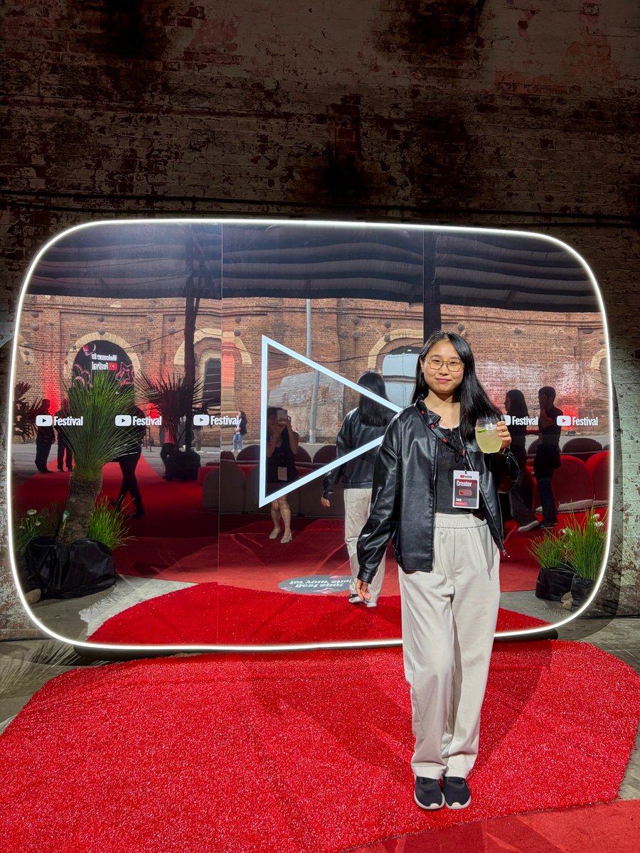 TechWithLucy's tweet photo. Had a great time at YouTube’s Creator Event!

Back in Sydney this month - Got to catchup with friends &amp; meet some cool creators :)

Let me know if you'd like to connect / collab! ☕️

Next stop: 📍NYC in October

#youtubecreatorcollective #tech https://t.co/K2RHn6rjPd
