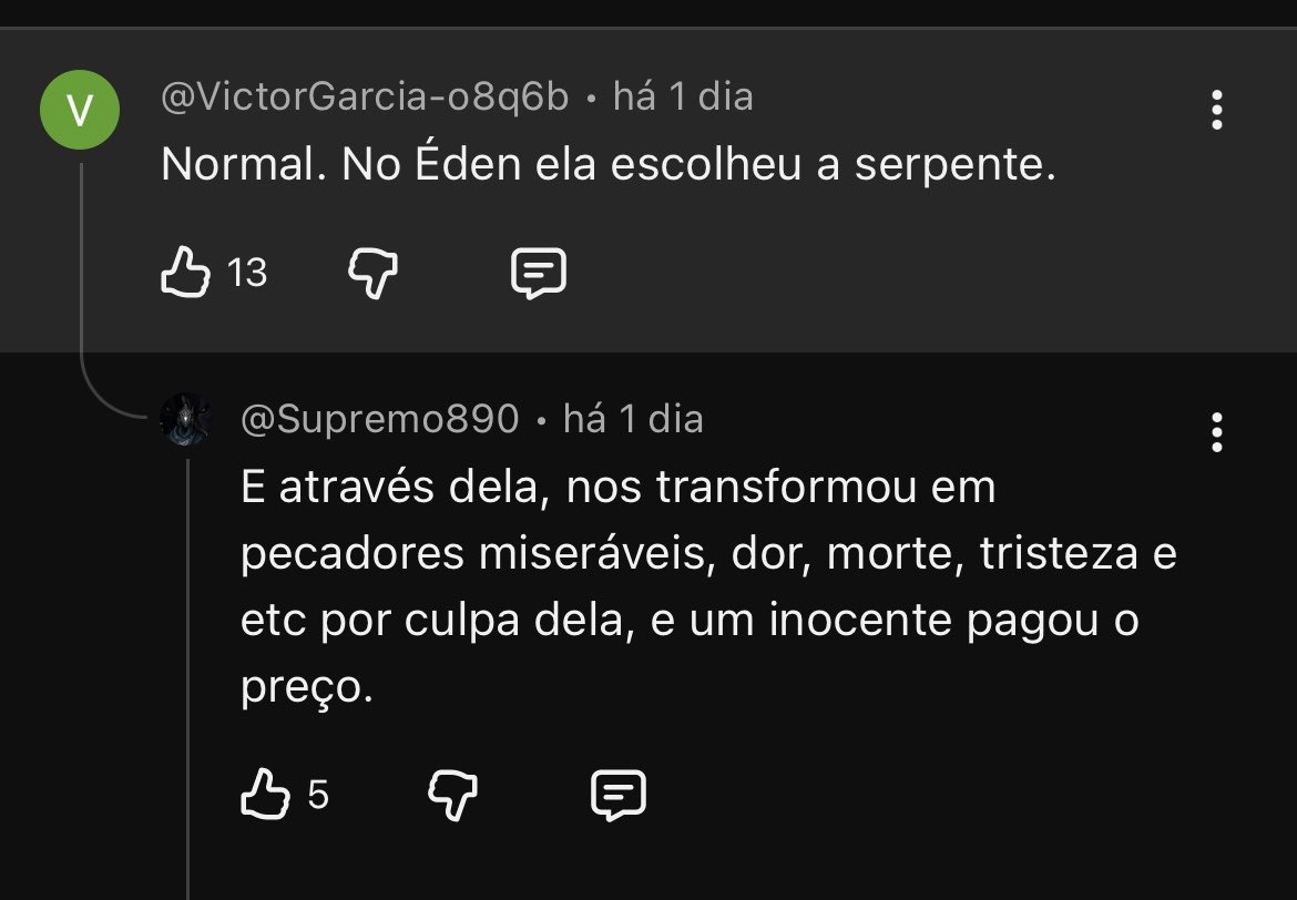 raquelchemical's tweet photo. pq nos comentários do YouTube parece que só aparece homem machista, misógino, antifeminista, reacionário, cristão conservador que se esforça pra gostar de mulher pqp https://t.co/QbKAeoTYFZ