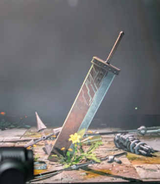CloudxAerith's tweet photo. OMG ARE U FCKING KIDDING ME?!?!?!

the reunion lily AND aerith's weapon but the lily takes ALL focus https://t.co/POe5wBJYxm