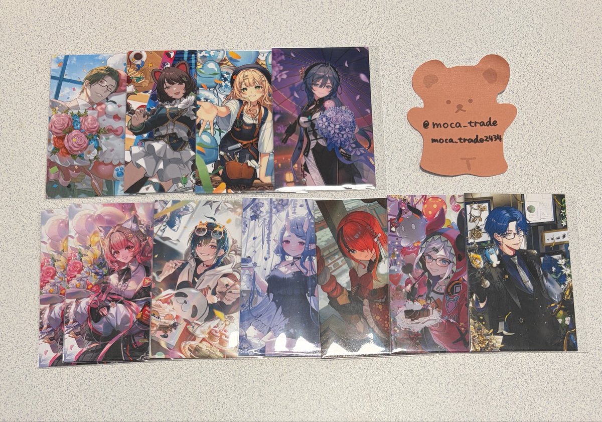 moca_trade's tweet photo. 【交換】
にじさんじ
HYPE-ME
ノスタルジアコレクション

郵送交換
まとめて優先
検索からもお気軽にお声掛けください。 https://t.co/XZ0PaBwy35