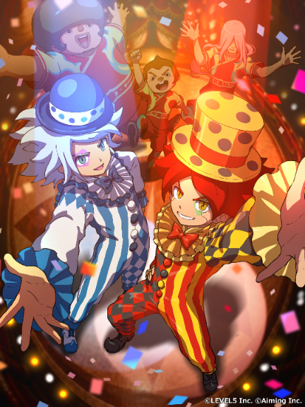 inazuma_cross's tweet photo. ◤メインストーリー6章予告◢
⠀
「ようこそ　宇宙級エンターテインメントの世界へ！」
「百花繚乱！　我ら　エイリア雑技団！」
⠀
メインストーリー第6章、9/29(火)開幕⚡️
⠀
#イナイレクロス #イナズマイレブン https://t.co/xftkMo0tx3