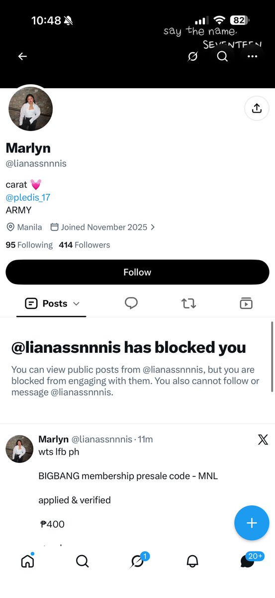 elyxxtngl's tweet photo. SCAMMER KA @lianassnnnis 

GCASH 09753623583

YUNG MGA TITA PA TALAGANG MATAGAL NA NAG ANTAY SA BIGBANG ANG IISCAMIN MO PUTANGINA MO KAININ MO YUNG 200 MO KUPAL KA 

#COSMOS_WORLD_TOUR_IN_MANILA https://t.co/er3xYQMG8x