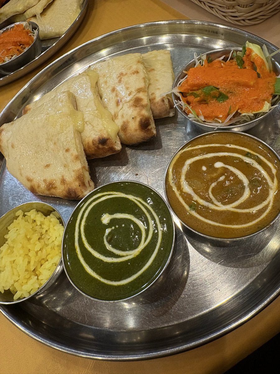 oyadori2021's tweet photo. やっぱり美味しいここのインドカレー🇮🇳

#外食
#インドカレー https://t.co/fbaRO53CYq