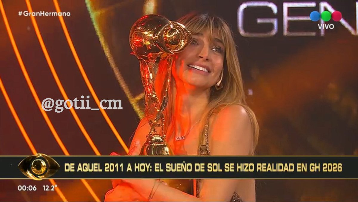 gotii_cm's tweet photo. ERAN TODOS CONTRA ELLA Y LO GANÓ ELLA. 
SE HIZO JUSTICIA  ✊😭 
#GranHermano https://t.co/xsliLnFck3