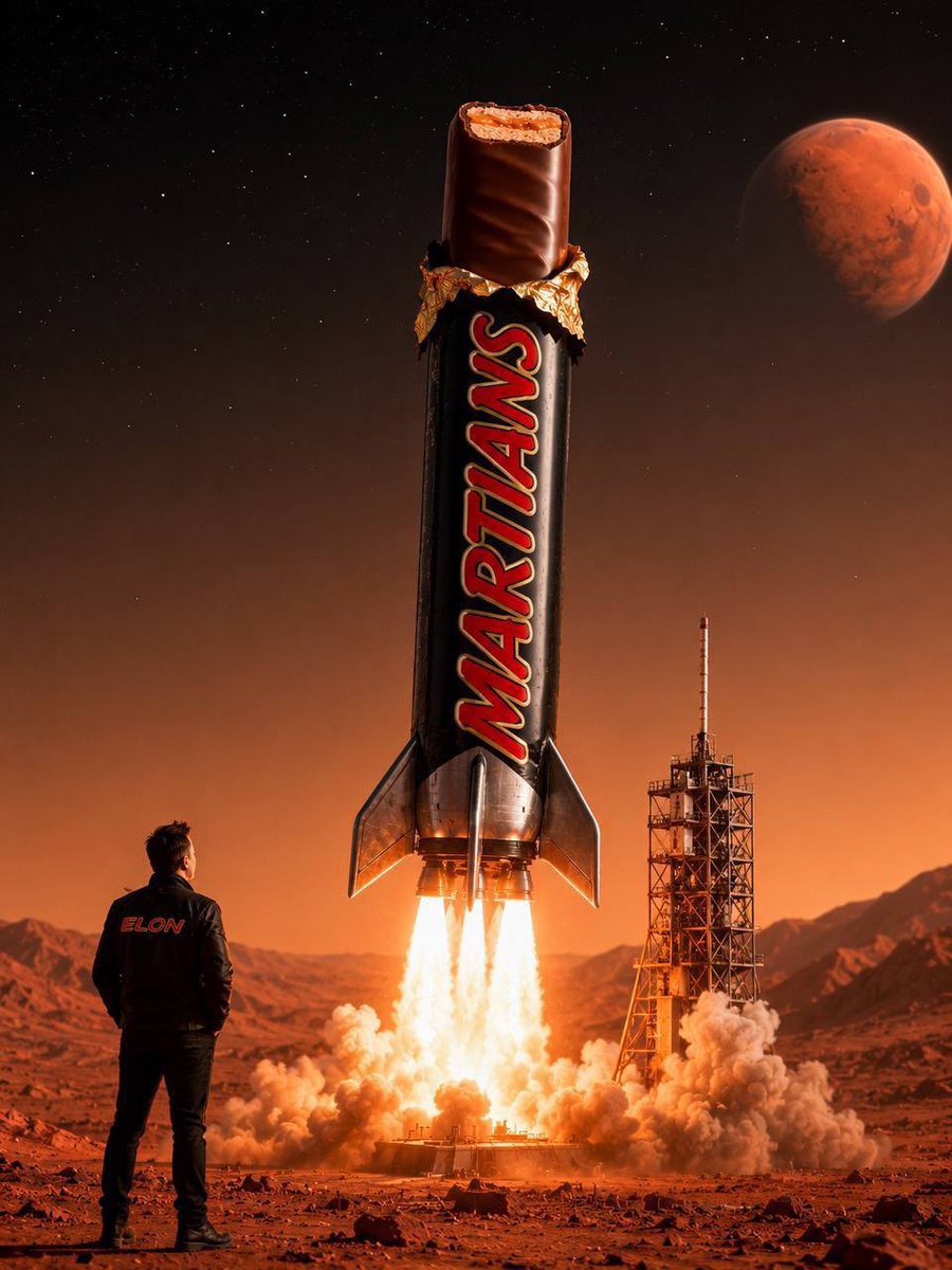 MartiansOfMars's tweet photo. @tetsuoai @tetsuoai Starship heading to Mars https://t.co/DLcfLXCSwO