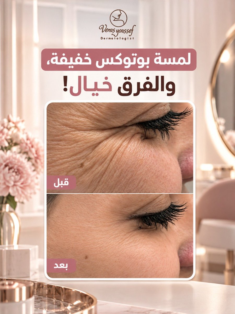 VenusYoussef's tweet photo. لمسة بوتوكس خفيفة،والفرق خيال!
#بوتوكس 
#بشره_نضره 
#جمالك 
#اكسبلور https://t.co/h9L3G9KF7E