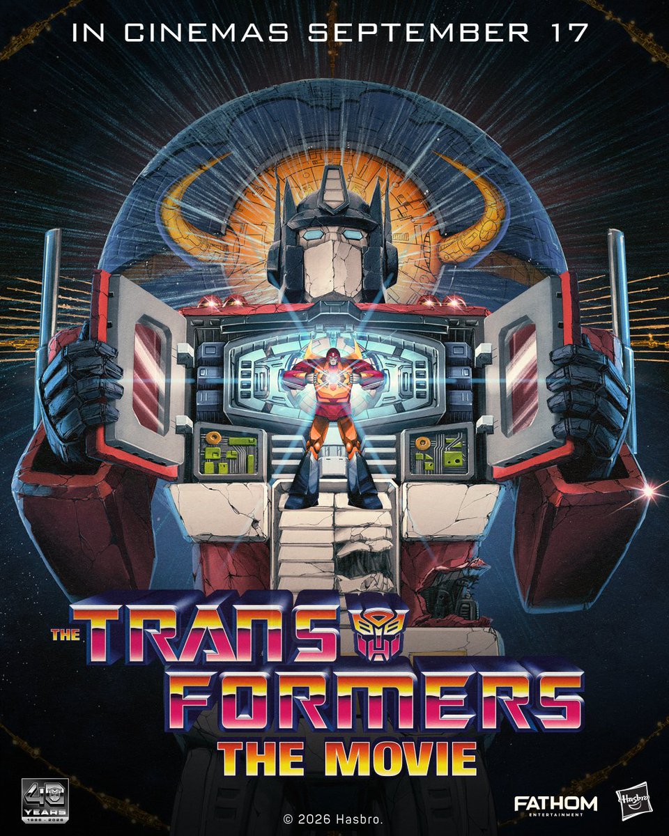 yolopark's tweet photo. ONE SHALL STAND. ONE SHALL FALL.

A legend returns to the big screen. 

On September 17, 2026, The "Transformers: The Movie" returns to cinemas!

[GIVEAWAY]

Bring your YOLOPARK Transformers figures and relive this timeless classic with us at the Shaw Theatres x Geek Culture “The Transformers: The Movie” 40th Anniversary Premiere!

How:
✨ Follow YOLOPARK
🔁 Repost this post

When:
Sep. 17-20, 2026

We’ll randomly select 1 lucky fan to receive an exclusive [commemorative movie poster]!

Good luck, Transformers fans!

#TransformersSG #TransformersTheMovie40 #YoloparkSG