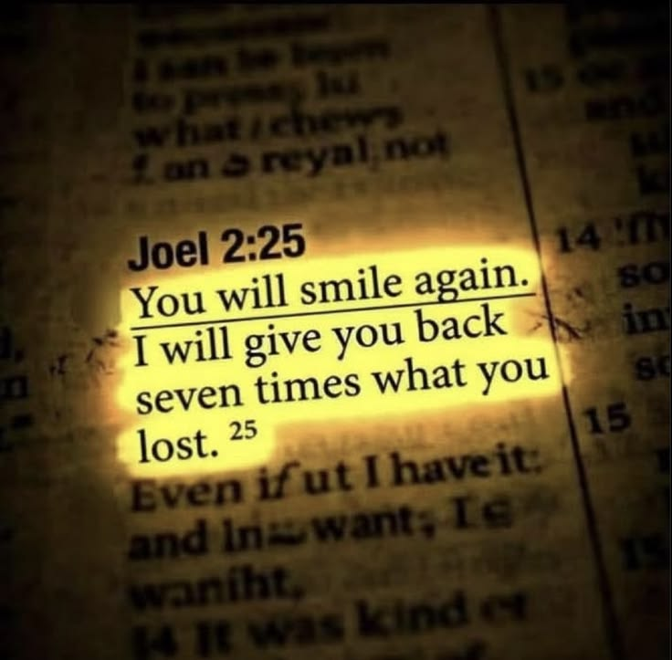 DearGod8pq's tweet photo. JOEL 2:25. https://t.co/WBEtEHhH3J
