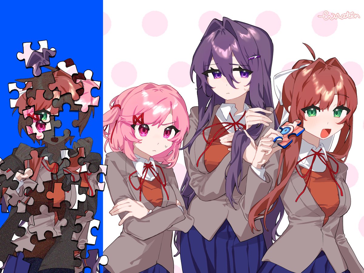 _hinaten's tweet photo. DDLC Act2 https://t.co/6Njr8OQfDg
