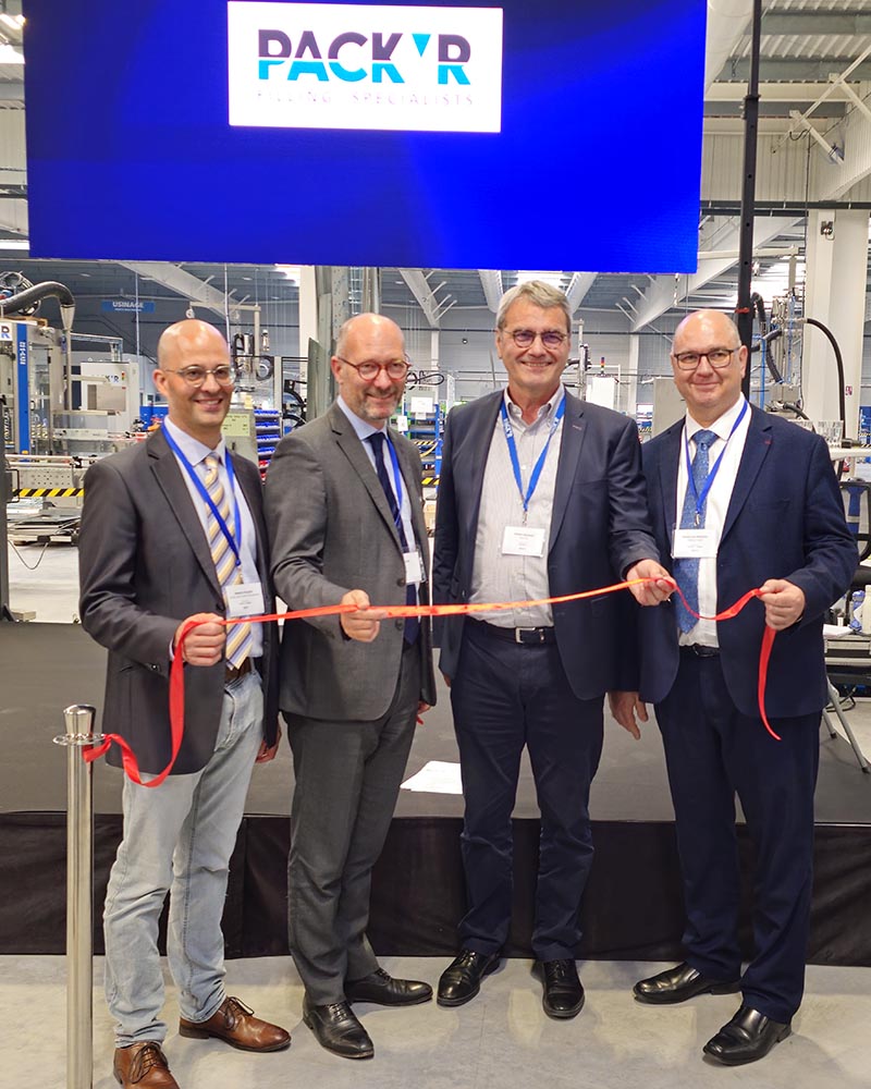 Angers_ALDEV's tweet photo. 👍 Le 15/09/26, PACK'R a inauguré son nouveau site de production à Saint-Léger-de-Linières (15 M€ d'investissement). En 10 ans, l'entreprise s'est imposée comme un leader mondial du conditionnement de liquides complexes. https://t.co/d5T4RTJ0wu

#Angers #EcoAngers https://t.co/qE4gDbaDA3