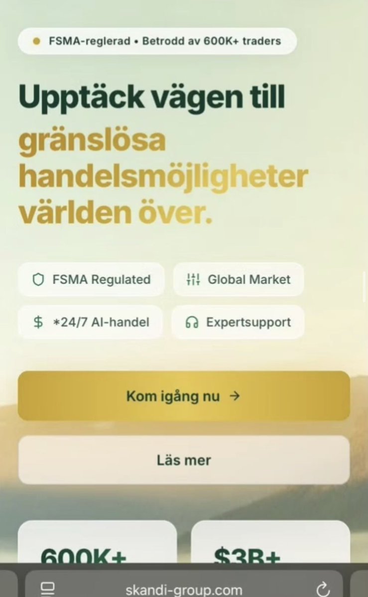 joshua_Bentech's tweet photo. 🚨 Cybersecurity &amp; Crypto Safety Alert #ironx #skandigroup #vermond24

If you invested through a fraudulent crypto exchange and your withdrawals are now restricted, don’t panic or send additional funds be warned.I experienced a similar situation.

If you’re affected, DM for help https://t.co/FIIk7wDQwH