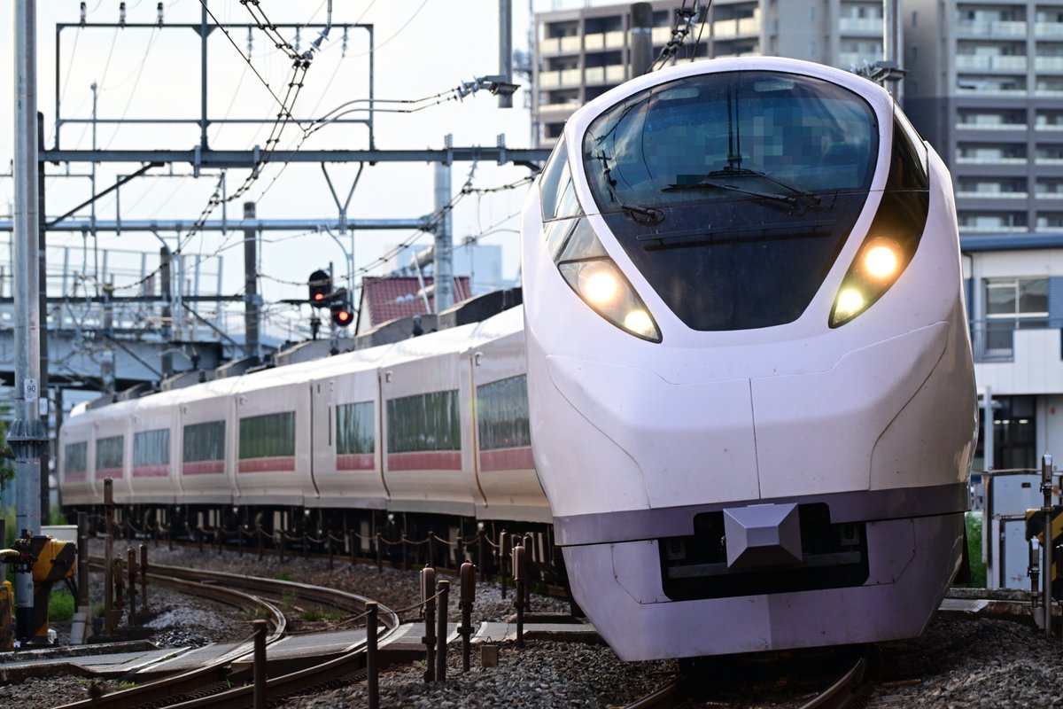LTD_EXP_AZUSA2's tweet photo. 回9842M
前橋乗務ベースハンドル訓練返却
E657系K4編成

本庄〜岡部を通過しました https://t.co/1fAVGLdUtn