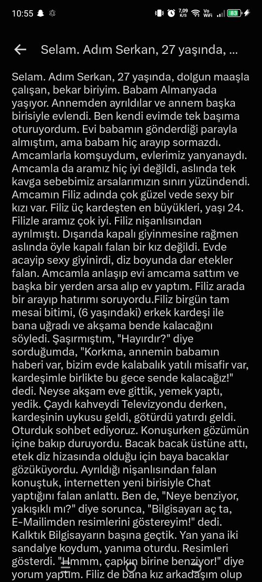 itirafsayfasi45's tweet photo. Gizli takipcimden gelen itiraf amcasinin kiziyla birlikte olmus part 1 https://t.co/WGo7y0dvmD