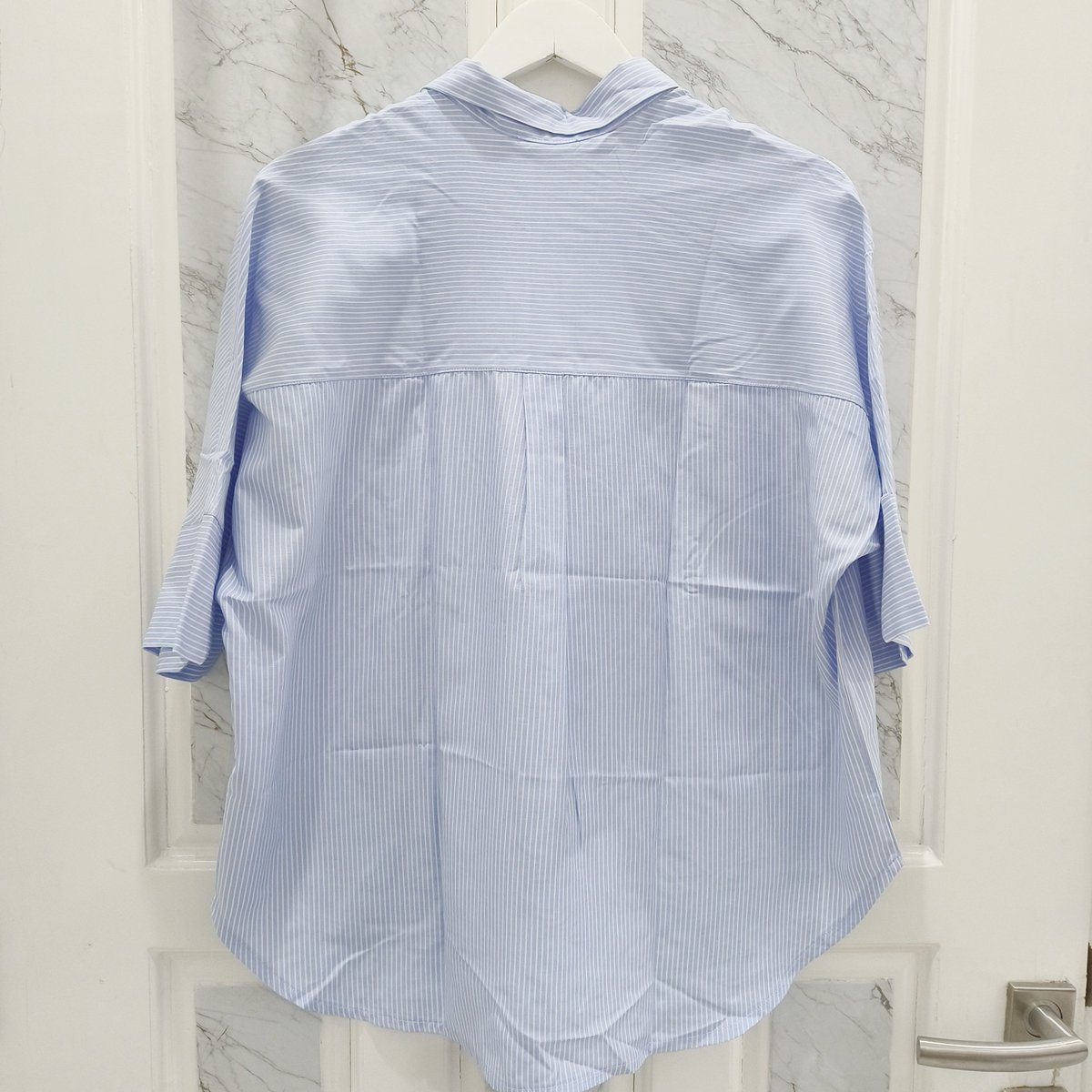 manami_sell's tweet photo. [Kode C14]
📌 blouse kemeja baby blue
💸 price on picture
Uk all size (detail di gambar) https://t.co/Kanifb9Ysc