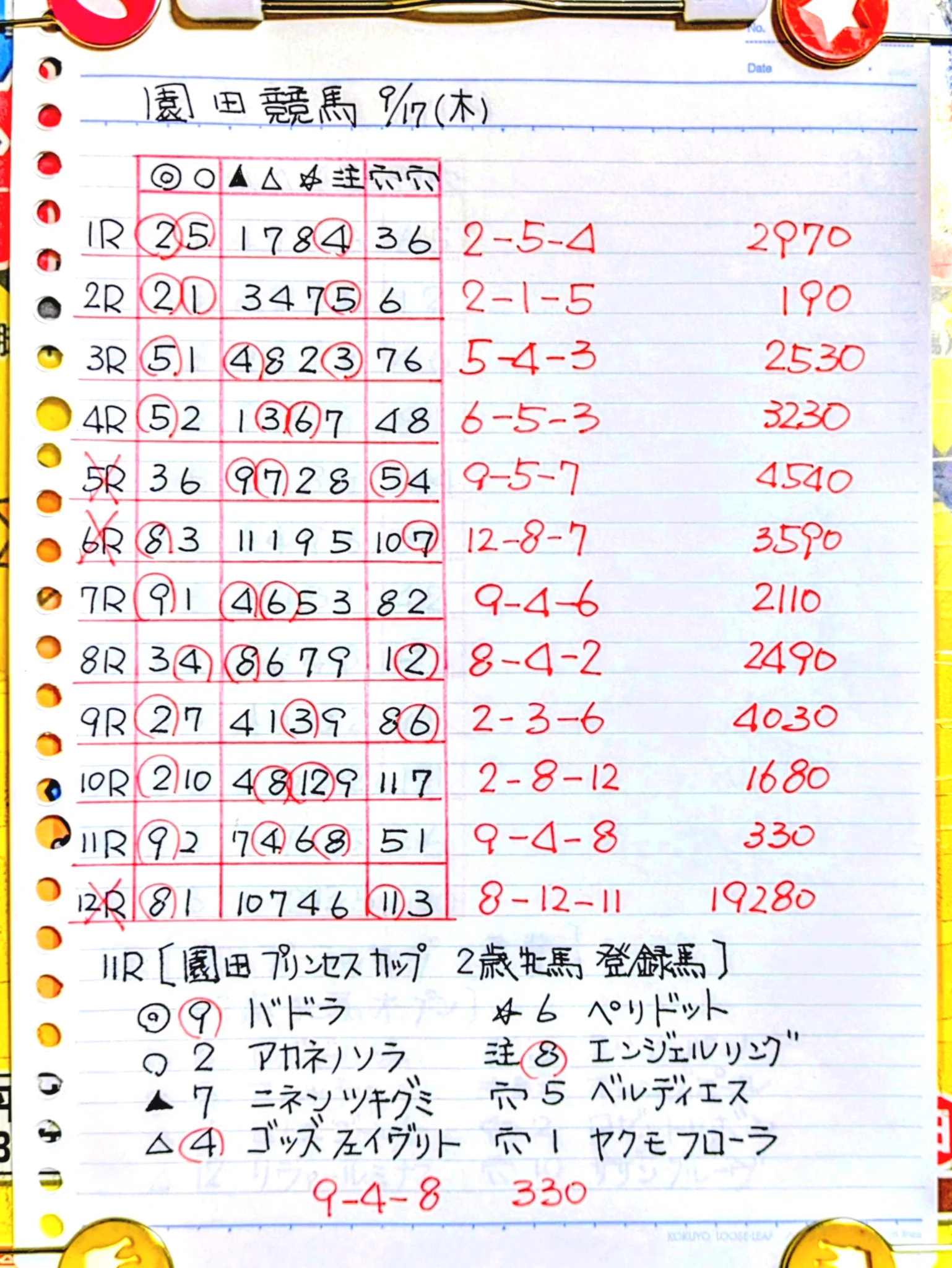 園田 競馬 結果