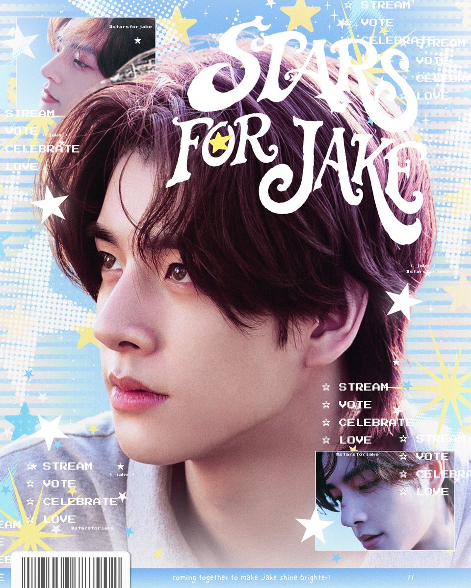 STARSF0RJAKE's tweet photo. among countless stars, there’s one we’ll always find our way back to. ♡

STARS FOR 𝓙AKE is a space where our little stars gather, connect, and shine together for Jake. 

let’s fill the sky with our love and make his star shine brighter. 🌟

#STARSFORJAKE #JAKE #제이크 https://t.co/QAfJanASp9