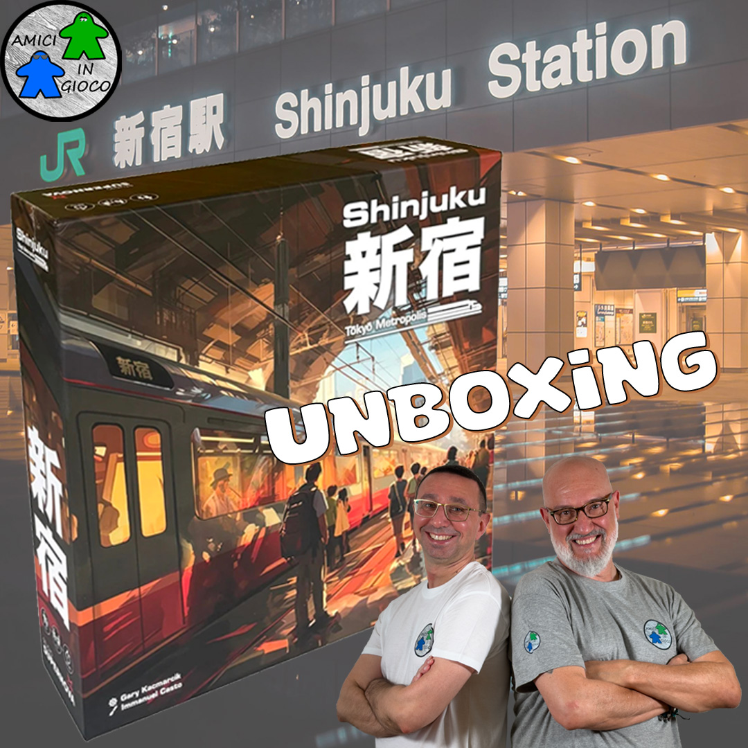 amiciingioco's tweet photo. UNBOXING di SHINJUKU, il gioco da tavolo della Studio Supernova.
2-4 giocatori
10+ anni
durata 60 minuti
👉https://t.co/su4ze60kIE
#giochidatavolo #amiciingioco #boardgames #boardgame #videounboxing #unboxing #shinjuku #studiosupernova https://t.co/RYxAU7FBs3
