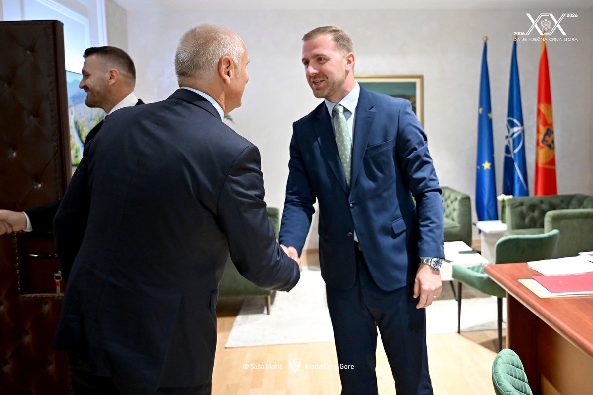 naim_gj's tweet photo. 📌 Together with the SG of the Regional Cooperation Council Mr. Amer Kapetanović and his team in Podgorica.

Regional cooperation is key to building a stronger, more connected and prosperous region. 🤝🌍 https://t.co/dIN1xt0f5W