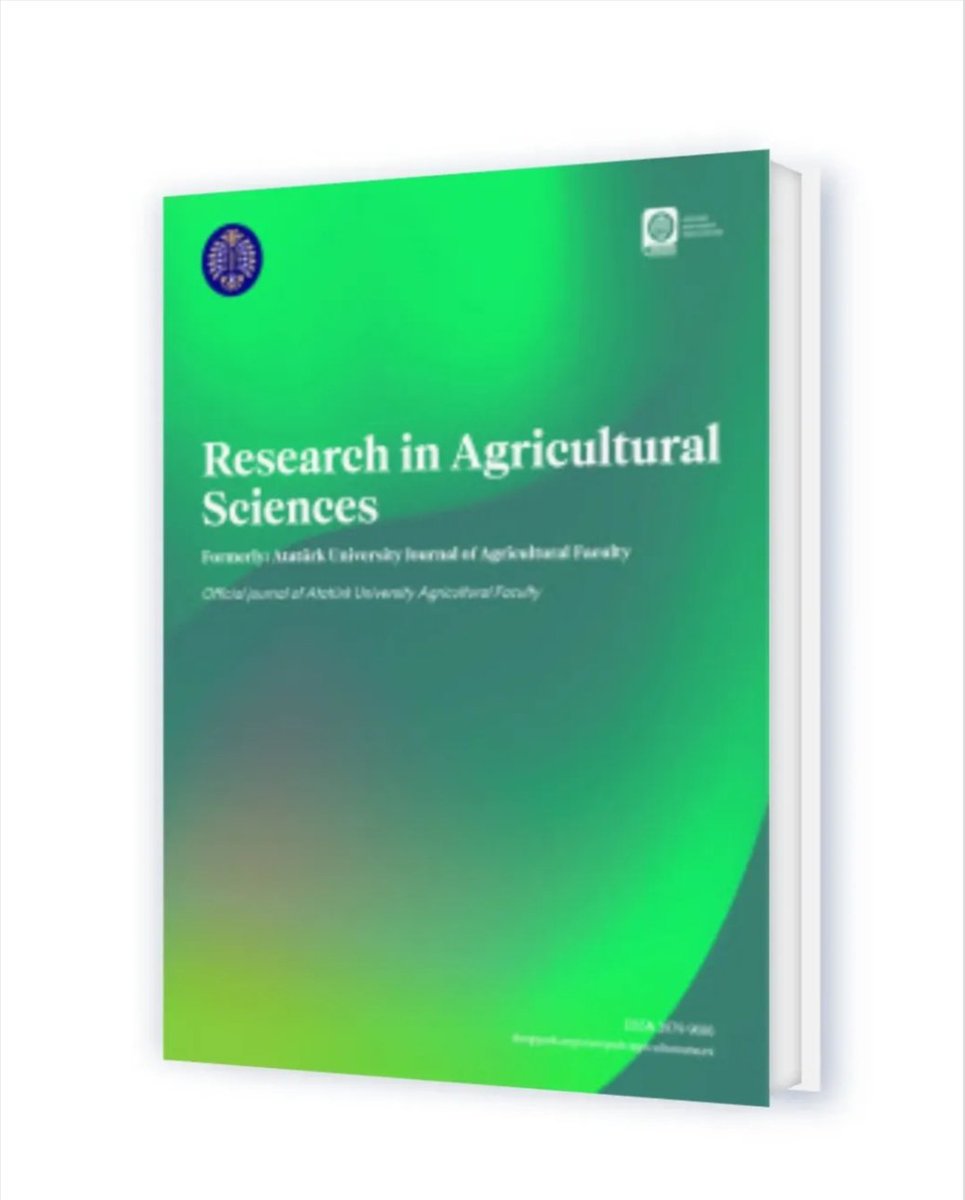 ataunidergiler's tweet photo. Atatürk Üniversitesi tarafından yayınlanan 
Research in Agricultural Sciences , Ocak, Mayıs ve Eylül  aylarında olmak üzere yılda üç kez yayınlanmaktadır.

https://t.co/gyDSoMFy9W https://t.co/f4oJZV2IT2