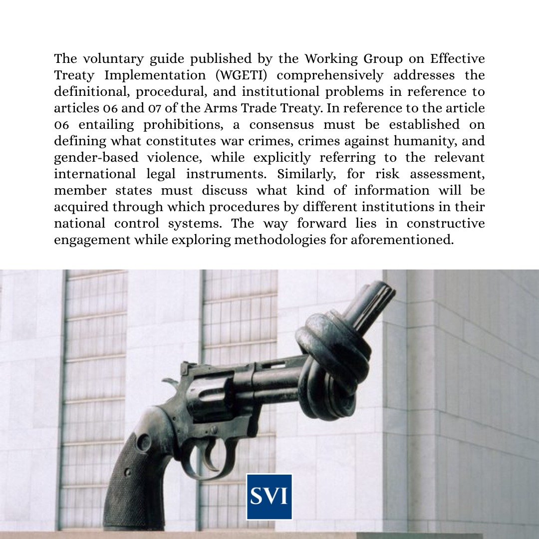 SVI_Pakistan's tweet photo. 🌍 SVI Analysis |
Authored by SVI Research Officer Saif ul Haq (@PakAllabove).
🔗 Read More: https://t.co/XzTRIUb1Qw
#ArmsTradeTreaty #armscontrol #StrategicStability #GlobalSecurity https://t.co/UKbhqM3NmS