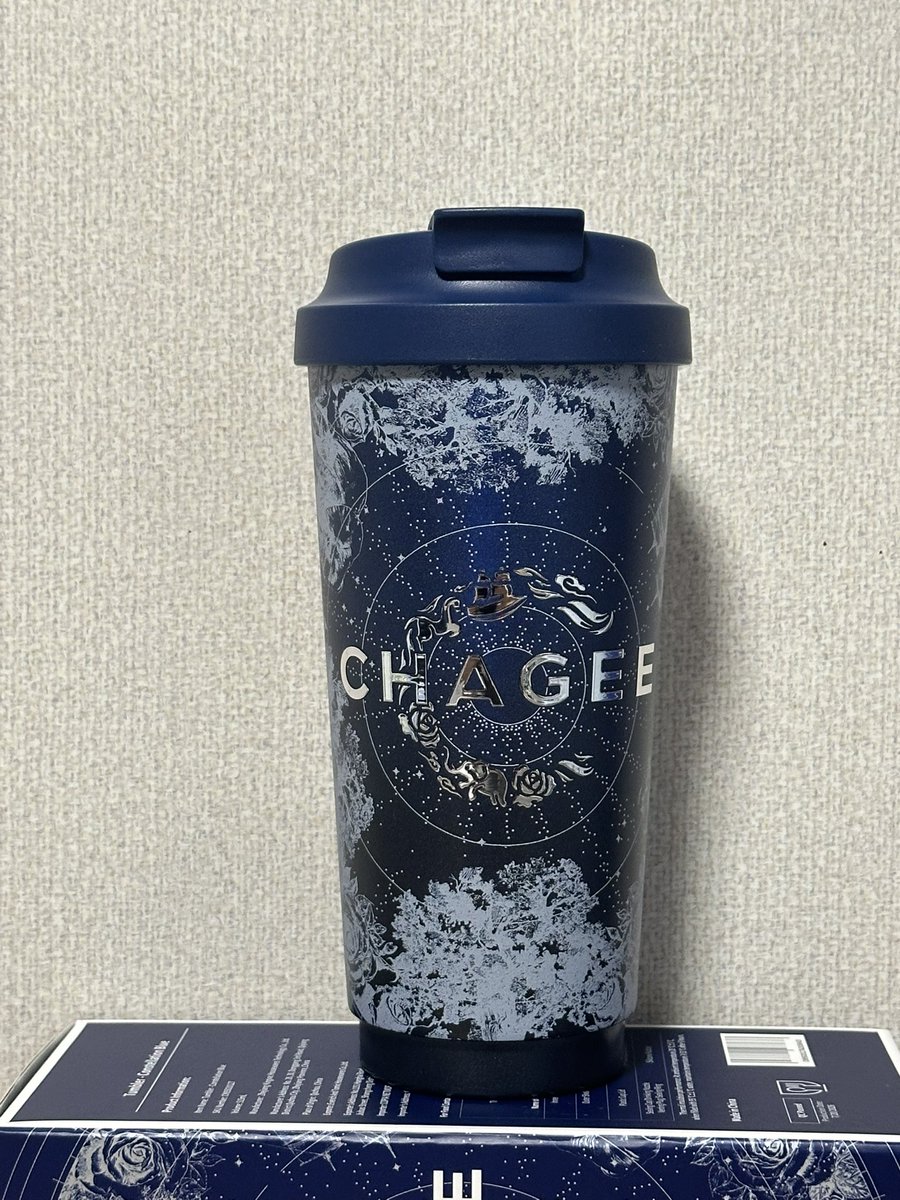 Liaaaaaaaaang's tweet photo. 上海で買うの渋って後悔してたタンブラー、まさかの韓国で再会して即買い笑
まさか韓国にCHAGEE来てると思わんかったからね🥹 https://t.co/ccDbQ6DV4T