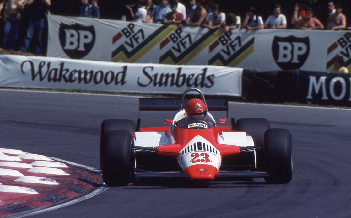 RodBlaizex1ex's tweet photo. Bruno Giacomelli was born OTD in 1952 (copyright unknown). https://t.co/bVYjVBXOLl