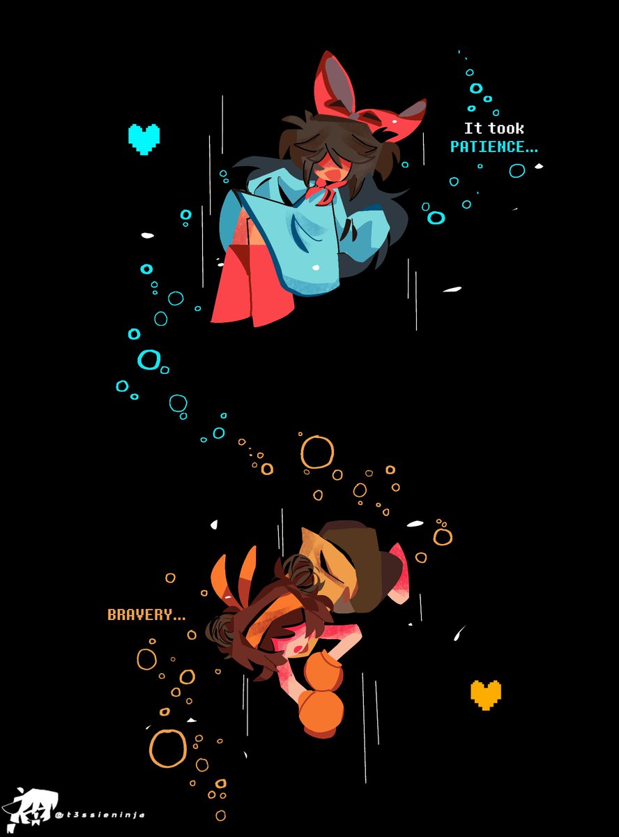 TessieNinja's tweet photo. Undertale 11 anniversary 
(1-2)

#Undertale https://t.co/Hc2gkNzWxQ
