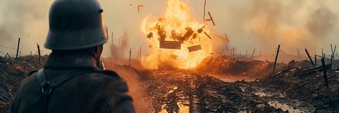 cryptoWander4r's tweet photo. Opposite of FOMO going viral?

This clip of a soldier missing his ride amongst bombing is going CRAZY viral with many people making their own variations that are also going INSANELY viral

https://t.co/Hd1zeEBVCz

The original clip already closing in on 30M views in a couple of days and its insanely memeable for CT aswell

https://t.co/q1aom0rjpr

This is literally opposite of FOMO aswell because its the feeling of Relief Of Missing Out

https://t.co/lEcCsQtnV2