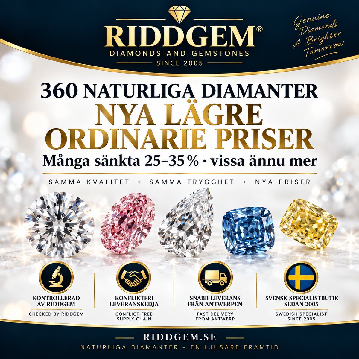 riddgem's tweet photo. Naturlig diamant eller lab-grown – vad är egentligen skillnaden?
Marknaden för naturlig diamant har förändrats kraftigt under de senaste åren.

Läs artikel på bloggen

https://t.co/b6axGaFUMg https://t.co/h1FwIdDhLB