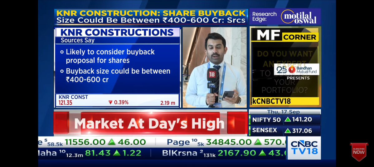 AnnamSrinivasr2's tweet photo. #knrconstrction #knr #smallcap #stockmarket #markets #indianstocks #indianmarket #potentialstock #stocktorun #consteuction #infra https://t.co/IyjE60oh4m
