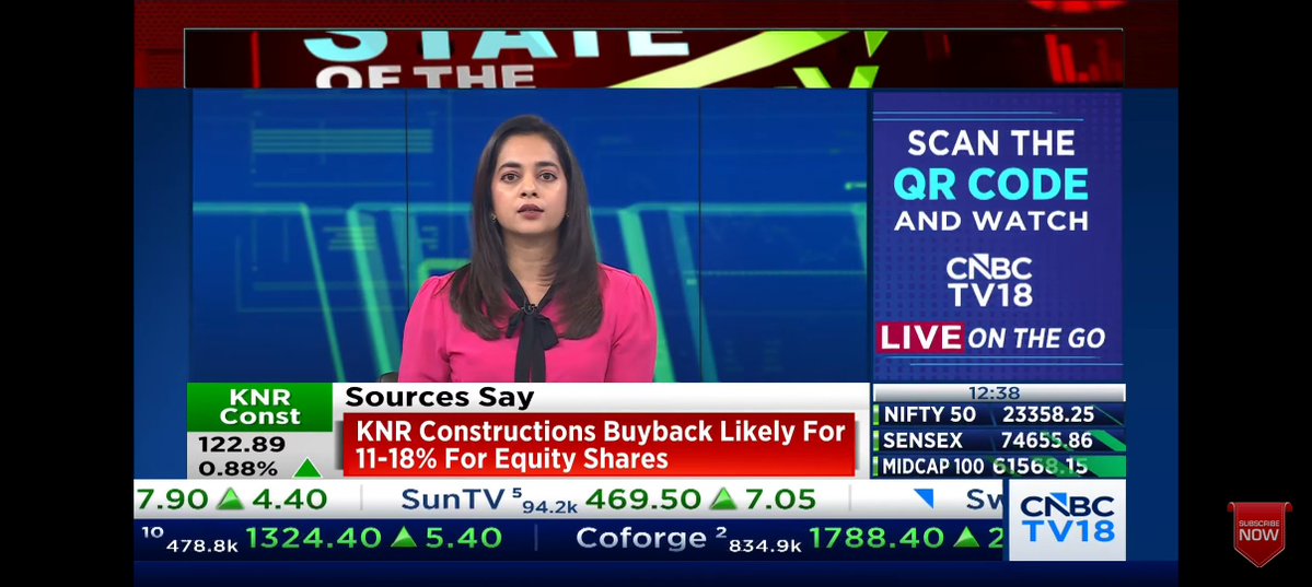 AnnamSrinivasr2's tweet photo. #knrconstrction #knr #smallcap #stockmarket #markets #indianstocks #indianmarket #potentialstock #stocktorun #consteuction #infra https://t.co/IyjE60oh4m