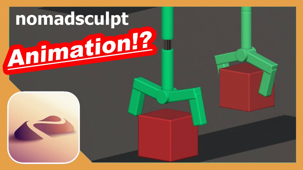 robotlove777's tweet photo. nomadsculptで擬似アニメーションが出来るチュートリアル動画を作成しました！#nomadsculpt #3dcg 
動画🔽 
https://t.co/WcfazjFSC8 https://t.co/afeauj5BGY