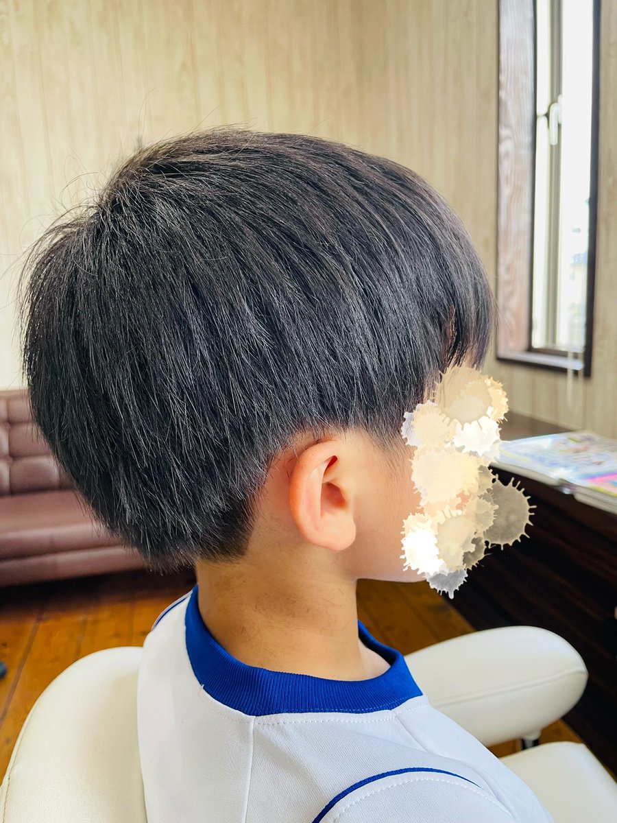 support_hair's tweet photo. ご来店ありがとうございます♪
初めてのツーブロック✨
#小学生
#ツーブロック
#控えめバージョン
#hairsupportso https://t.co/VIod7060m8