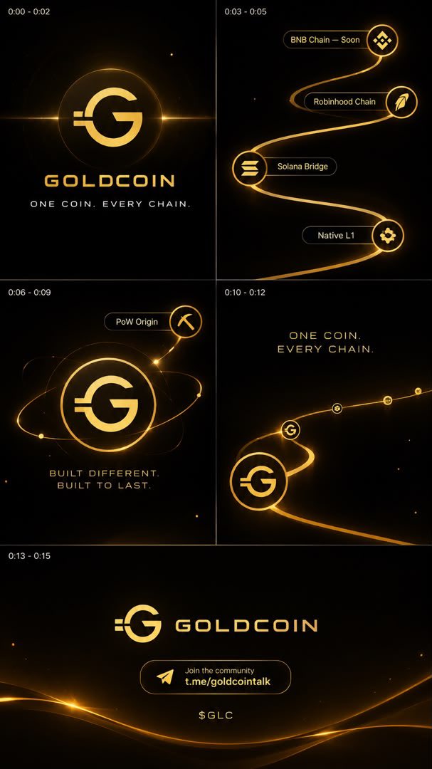 NCaleb34437's tweet photo. 🪙 ONE COIN. EVERY CHAIN. BUT WHAT’S ACTUALLY BEHIND $GLC?

Before you scroll past, take a closer look.

From its Proof-of-Work L1 to its growing multichain infrastructure, Goldcoin has a story worth understanding.

💬 Join the community:
https://t.co/EFBIwNkIQX

🧵👇 https://t.co/8RoTjGKGPW
