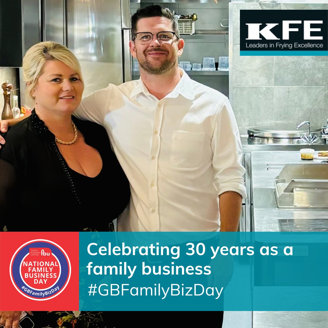 KFELtd's tweet photo. We're celebrating #GBfamilybizday National Family Business Day as KFE hits 30! 🎉

For 30 years, KFE has been proudly family-run, supplying and supporting generations of family-run fish and chip businesses.

To all our customers, old and new, thank you for supporting us ❤ https://t.co/QDsBII1L4y