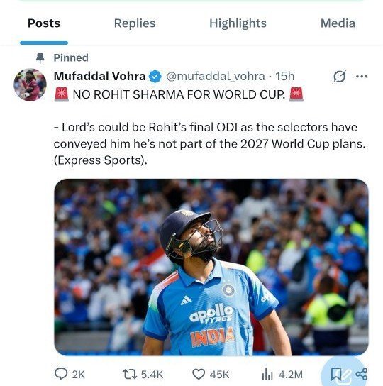 Forty5_forever's tweet photo. @mufaddal_vohra Ye post to pinned kr di, show wali ni krega? https://t.co/eI3nDOIgZz