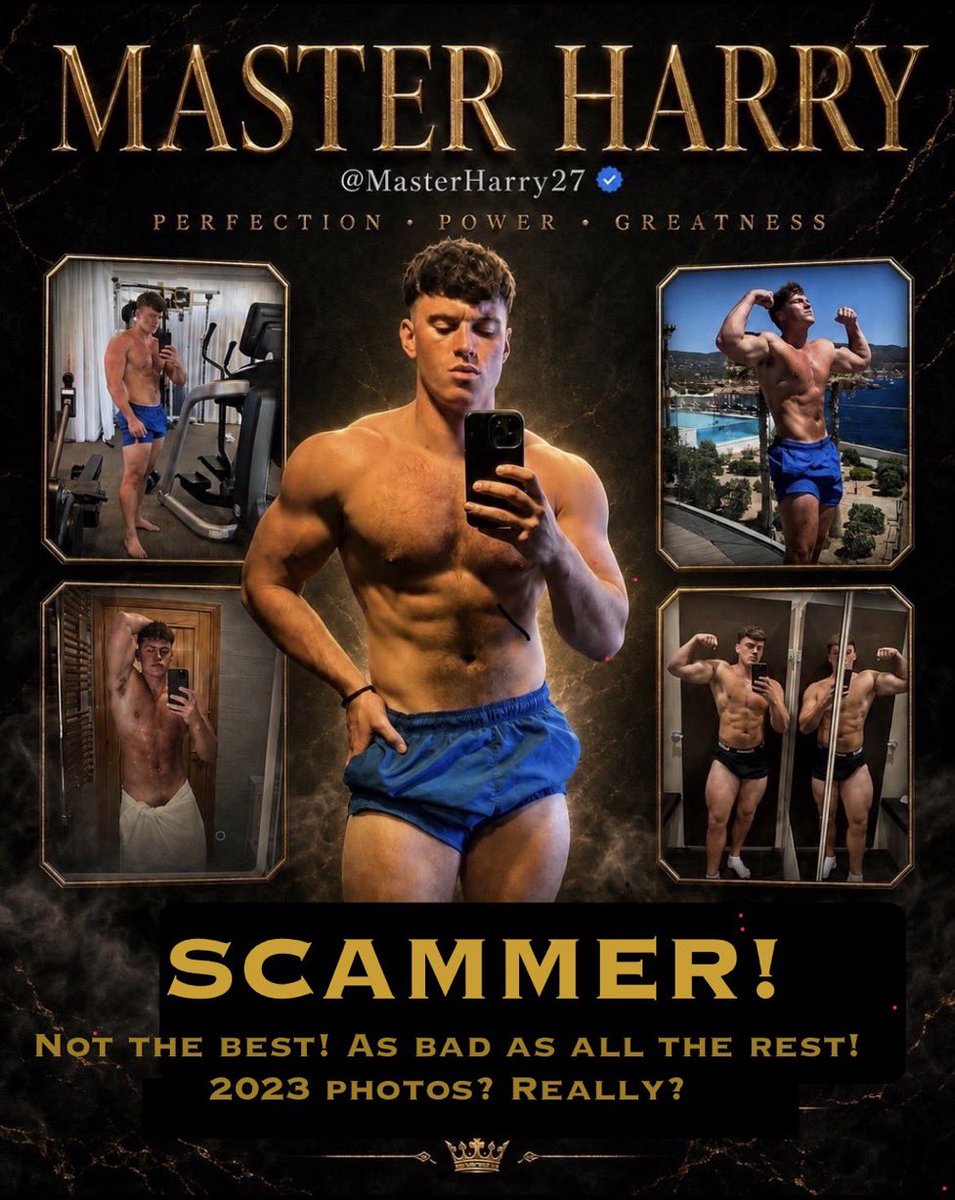 Defectiveego's tweet photo. Still scamming Harry? So easy to make it right! https://t.co/sQPe8xsNa4