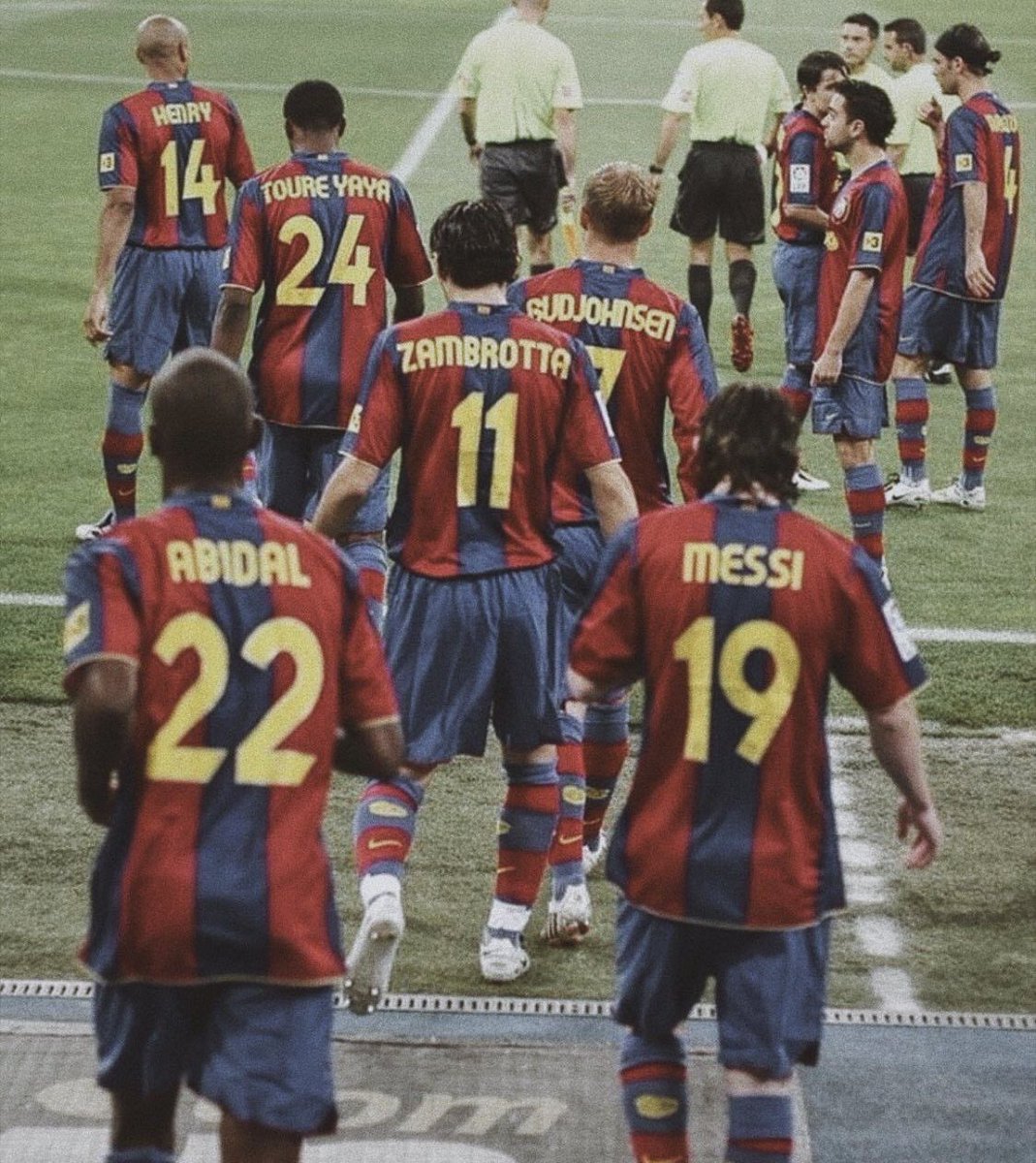 Ezekielctpw's tweet photo. Barcelona 2007-08 https://t.co/8rEgNiAKnW