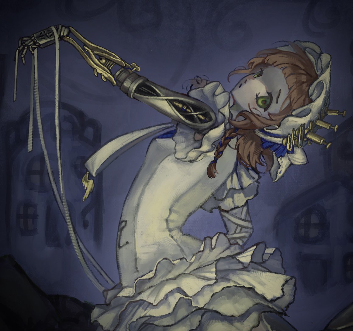 deadjunie's tweet photo. coppélia closeups + speedpaint 🎼🦢 https://t.co/jdKVka1ALo